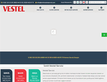 Tablet Screenshot of izmitvestelservisi.com